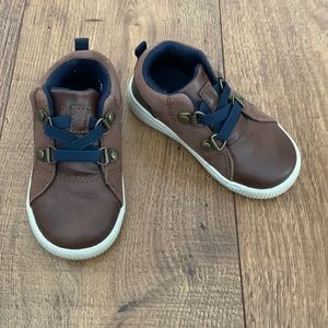 Carter’s Toddler Boy’s Faux-Leather Booties Size 6